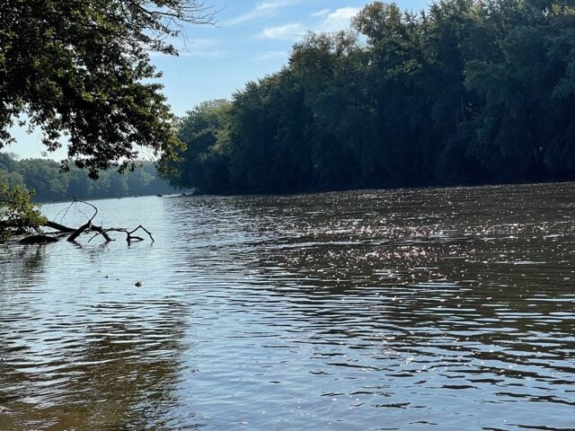 Wabash River at Fort Ouiatenon 10/9/21